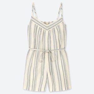 Uniqlo Blue Striped Romper